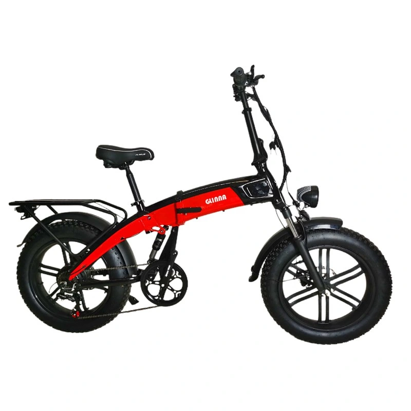 20 "48V Aluminum Alloy Fat Tire Folding Electric Bicycle OEM