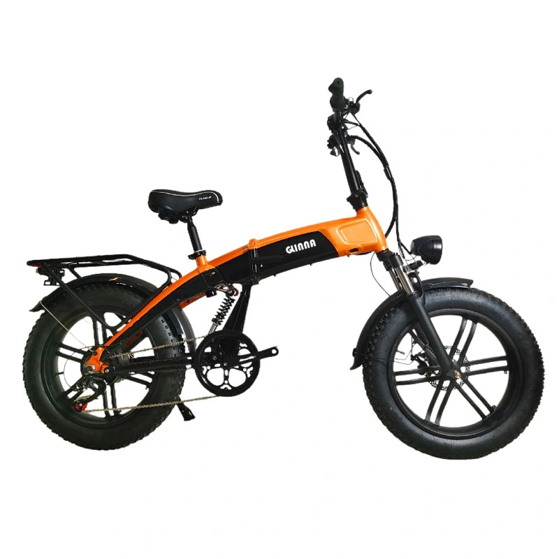 20 "48V Aluminum Alloy Fat Tire Folding Electric Bicycle OEM