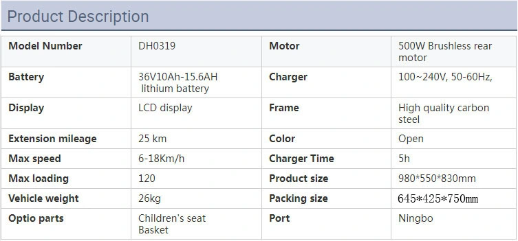 High Quality Carbon Steel Frame 8.5 Inch 4 Wheel Smart Electric Scooters for Elderly