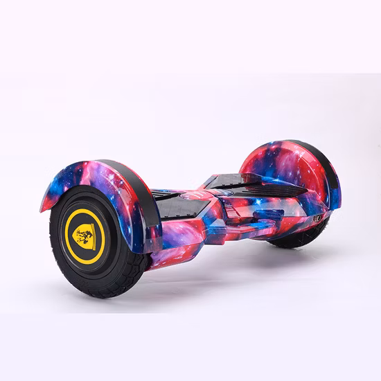 Cheap 6.5 Inch Galaxy Purple Electric Scooters LED Self Balancing Scooter for Kids Balance Hoverboard