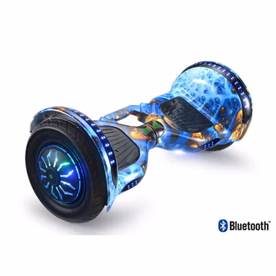 Cheap 6.5 Inch Galaxy Purple Electric Scooters LED Self Balancing Scooter for Kids Balance Hoverboard