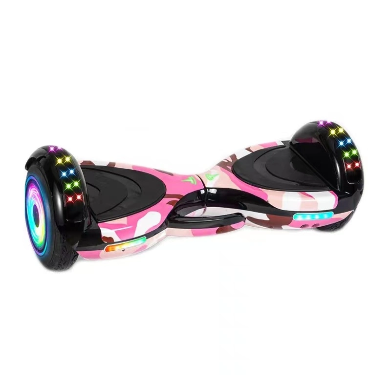 2022 Two Wheel 6.5 Inch 36V 2.4ah Factory Price Hoverboard Electric Scooter LED Lights Self Balance Balancing Hoverboards