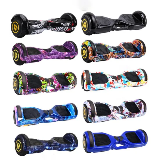 2022 Duas Rodas 6,5 Polegada 36V 2.4ah Preço de Fábrica Hoverboard Scooter Elétrico Luzes LED Auto Balance Balanceamento Hoverboards