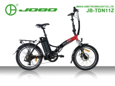 Bicicleta elétrica dobrável urbana com motor de 36 V 250 W em armazém na Europa